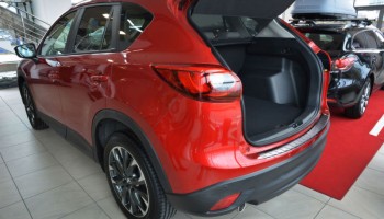 Новый дизайн накладки на задний бампер Mazda CX-5