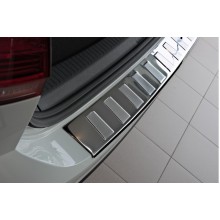 Накладка на задний бампер (сатин) BMW 3 F30 (2012-)