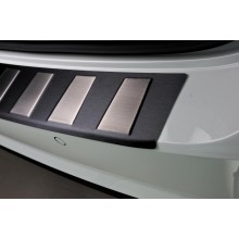 Накладка на задний бампер (черная) BMW 3 F30 (2012-)