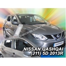 Дефлекторы боковых окон Nissan Qashqai II (2013-)