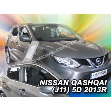 Дефлекторы боковых окон Nissan Qashqai II (2013-) бренд – Team HEKO главное фото