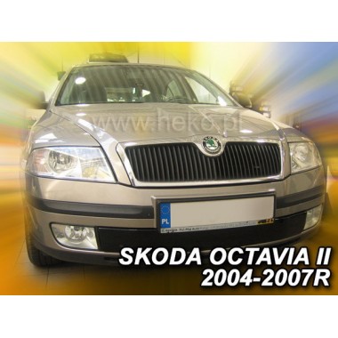 Накладка на нижнюю решетку радиатора Skoda Octavia II (2004-07) бренд – Team HEKO главное фото