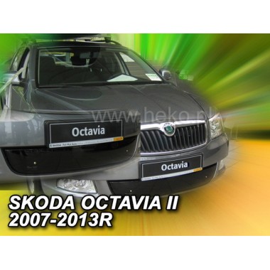Накладка на нижнюю решетку радиатора Skoda Octavia II A5 (2008-13) бренд – Team HEKO главное фото