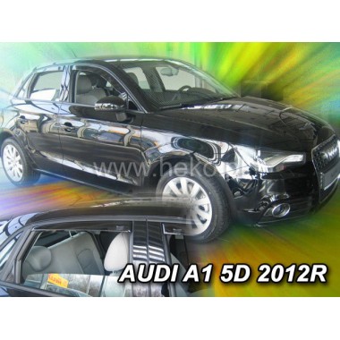 Дефлекторы боковых окон Heko для Audi A1 5D (2011-) бренд – Team HEKO главное фото