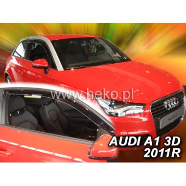 Дефлекторы боковых окон Heko для Audi A1 3D (2010-) бренд – Team HEKO главное фото