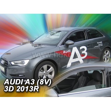 Дефлекторы боковых окон Heko для Audi A3 (8V) 3D (2013-) бренд – Team HEKO главное фото