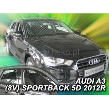 Дефлекторы боковых окон Heko для Audi A3 (8V) 5D (2012-)