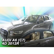 Дефлекторы боковых окон Heko для Audi A6 (C7) (2011-)