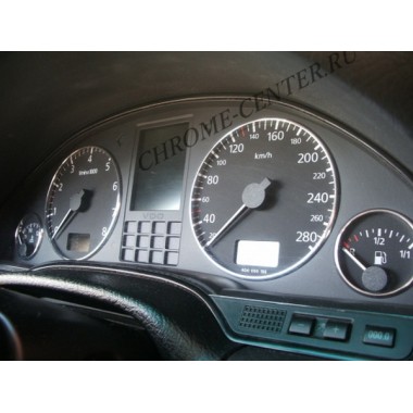 Кольца на приборную панель (4 шт) Audi 80 (B4) бренд –  главное фото