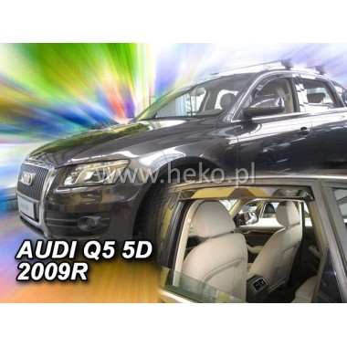 Дефлекторы боковых окон Heko для Audi Q5 (2009-) бренд – Team HEKO главное фото