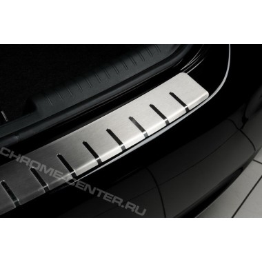 Накладка на задний бампер Citroen C5 4D (2008-) бренд – Alu-Frost (Польша) главное фото