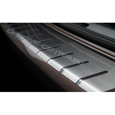 Накладка на задний бампер Chevrolet Captiva (2011-) бренд – Alu-Frost (Польша) главное фото
