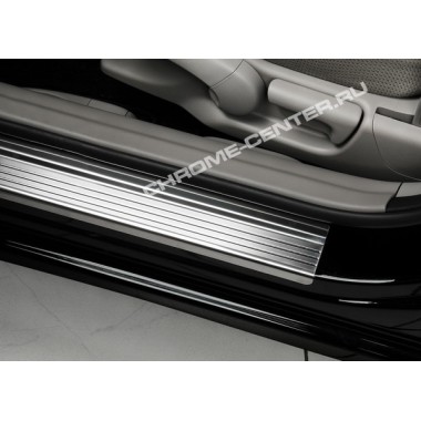 Накладки на пороги Hyundai Elantra (2012-) бренд – Alu-Frost (Польша) главное фото