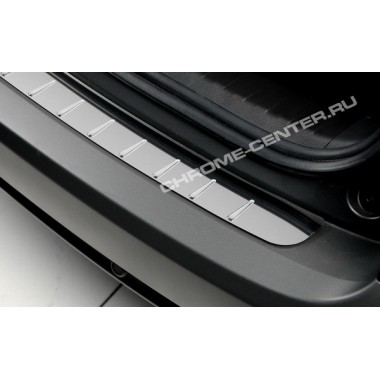 Накладка на задний бампер Peugeot Expert (2007-) бренд – Alu-Frost (Польша) главное фото
