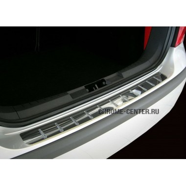 Накладка на задний бампер Toyota Auris 2007-/2012- бренд – Alu-Frost (Польша) главное фото