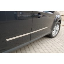 Молдинги на двери (нерж.сталь) Chevrolet Aveo III 4/5D (2011-)
