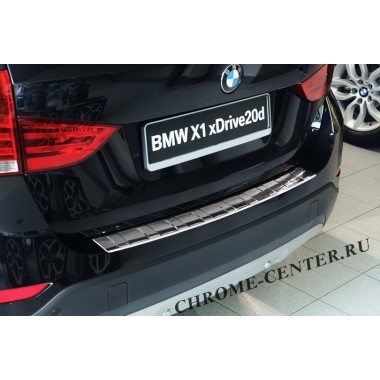 Накладка на задний бампер BMW X1 E84 2009- бренд – Croni главное фото