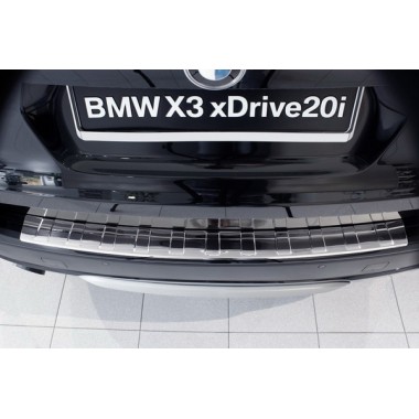 Накладка на задний бампер BMW X3 (E83) (2006-2010) бренд – Croni главное фото