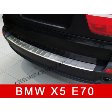 Накладка на задний бампер BMW X5 E70 (2007-2011) бренд – Avisa главное фото