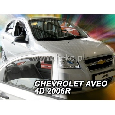 Дефлекторы боковых окон Heko для Chevrolet Aveo Classic 4D (2007-2011) бренд – Team HEKO главное фото