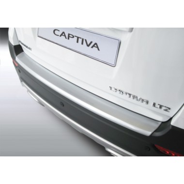 Накладка на задний бампер Chevrolet Captiva (2013-) бренд – RGM главное фото