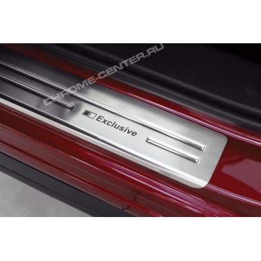 Накладки на пороги Hyundai i10 (2008-2013) бренд – Avisa главное фото