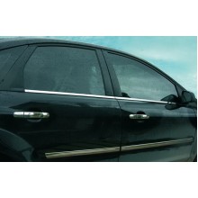 Молдинги на стекла дверей (нерж.сталь) Ford C-MAX (2003-2010)