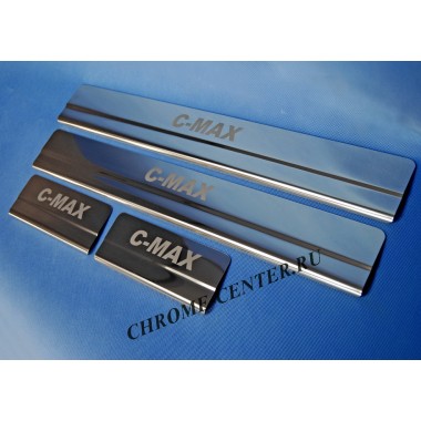 Накладки на пороги Ford C-MAX (2003-2010) бренд – Croni главное фото