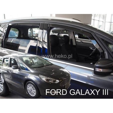 Дефлекторы боковых окон Team Heko для Ford Galaxy III (2016-) бренд – Team HEKO главное фото