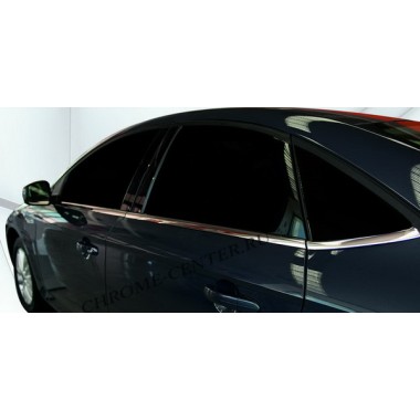 Молдинги на стекла дверей (нерж.сталь) Ford Mondeo (2007-) бренд – Omtec (Omsaline) главное фото