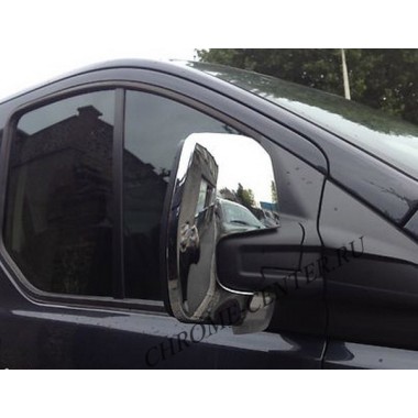 Накладки на зеркала (ABS) Ford Transit Custom (2012-) бренд – Omtec (Omsaline) главное фото