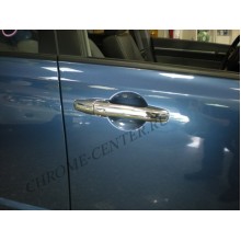 Накладки на дверные ручки (нерж.сталь) Honda Civic 4D (2006-2011)