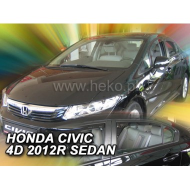 Дефлекторы боковых окон Team Heko для Honda Civic IX Sedan (2012-2016) бренд – Team HEKO главное фото