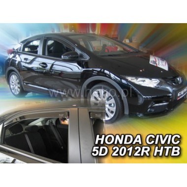 Дефлекторы боковых окон Team Heko для Honda Civic IX (2012-2016) бренд – Team HEKO главное фото