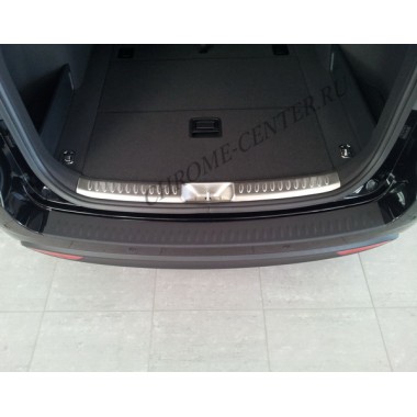 Накладка на задний бампер Hyundai i40 CW (2012-) бренд – RIDER главное фото