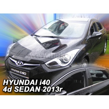 Дефлекторы боковых окон Heko для Hyundai i40 4D (2011-) бренд – Team HEKO главное фото