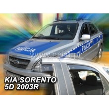 Дефлекторы боковых окон Team Heko для Kia Sorento I (2002-2009)
