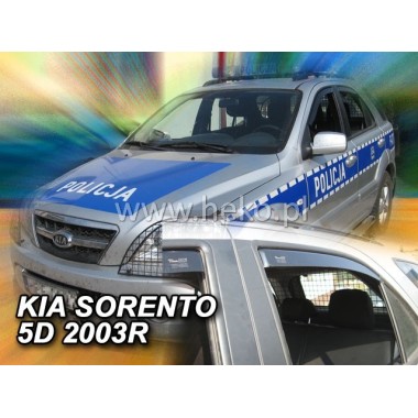 Дефлекторы боковых окон Team Heko для Kia Sorento I (2002-2009) бренд – Team HEKO главное фото