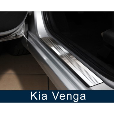 Накладка на пороги KIA VENGA (2009-) бренд – Avisa главное фото