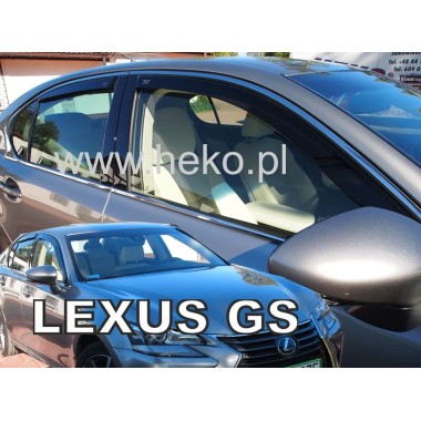 Дефлекторы боковых окон Team Heko для Lexus GS IV (2012-) бренд – Team HEKO главное фото