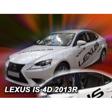 Дефлекторы боковых окон Team Heko для Lexus IS (2013-) бренд – Team HEKO главное фото