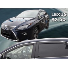 Дефлекторы боковых окон Team Heko для Lexus RX IV (2016-)