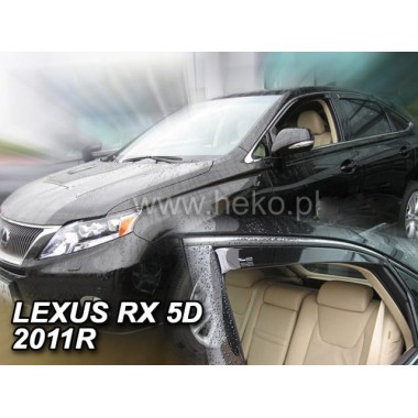 Дефлекторы боковых окон Team Heko для Lexus RX III (2009-2015) бренд – Team HEKO главное фото