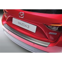Накладка на задний бампер Mazda 3 (2013-)