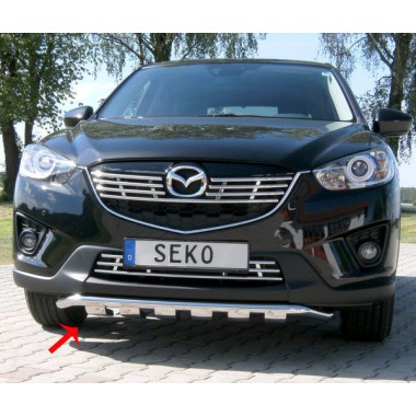 Передняя защита бампера SEKO (нерж.сталь) Mazda CX-5 (2012-) бренд – SEKO (Германия) главное фото