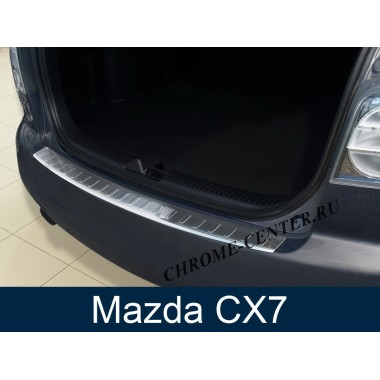 Накладка на задний бампер MAZDA CX-7 (2006-2009) бренд – Avisa главное фото
