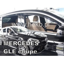 Дефлекторы боковых окон Heko для Mercedes GLE (2016-)