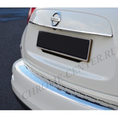 Накладка на задний бампер Nissan Juke (2010-2014) бренд – Omtec (Omsaline) главное фото