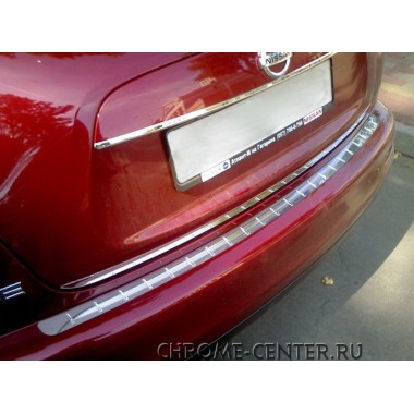 Накладка на задний бампер Nissan Juke 2010- бренд – Alu-Frost (Польша) главное фото