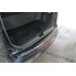 Накладка на задний бампер (carbon) Nissan Micra IV 5D (2010-) бренд – Alu-Frost (Польша) дополнительное фото – 1